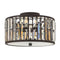 Gemma Flush Mount  option Vintage Bronze