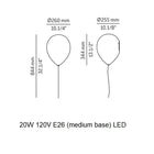 Balloon Wall Light