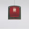 Moare Suspension Lamp  option Red