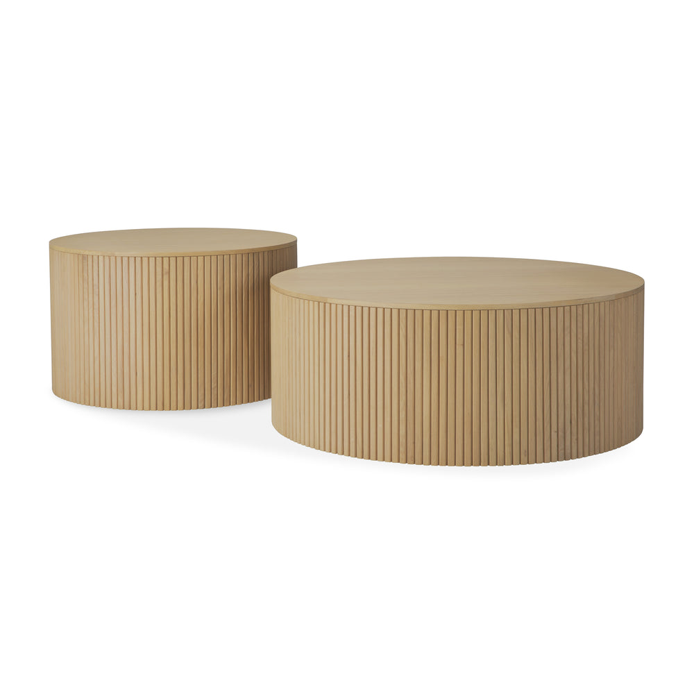 Roller Max Round Storage Coffee Table
