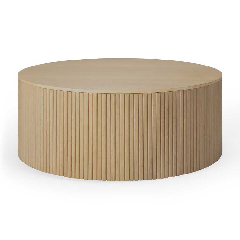 Roller Max Round Storage Coffee Table