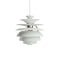 PH Snowball Pendant Light  option Dusty Green / High Lustre Chrome Plated