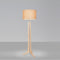 Forma LED Floor Lamp  option Natural Burlap