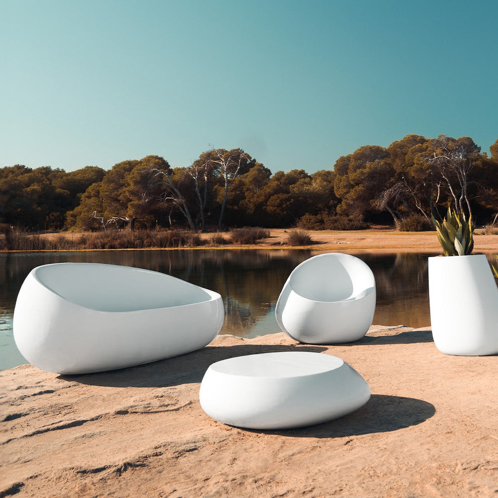Stone Outdoor Coffee Table