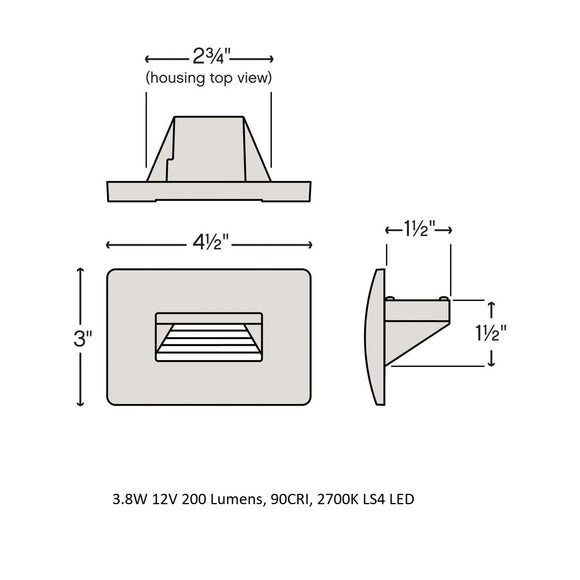 Luna LED Step Outdoor Light