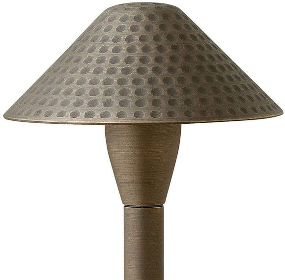 Hardy Island Small Hammered Outdoor Path Light