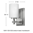 Laurel Bath Sconce