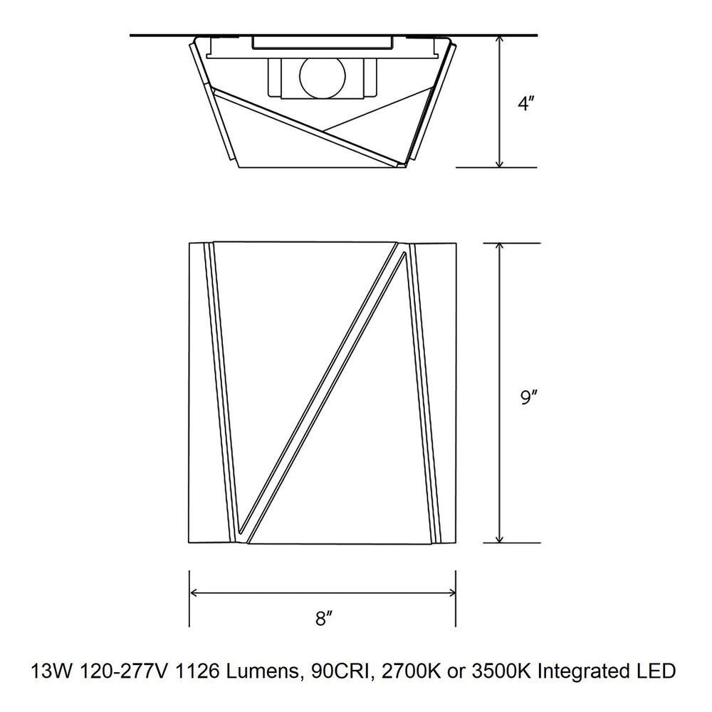 Calx Wall Light