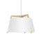Ignis Small Pendant Light  option Gloss White / White Washed Oak