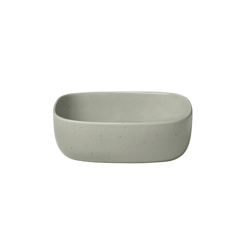 Vahlo Stoneware Shallow Serving Bowl