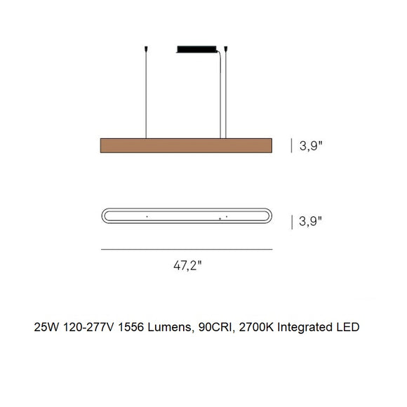 I-Club Slim Suspension Light