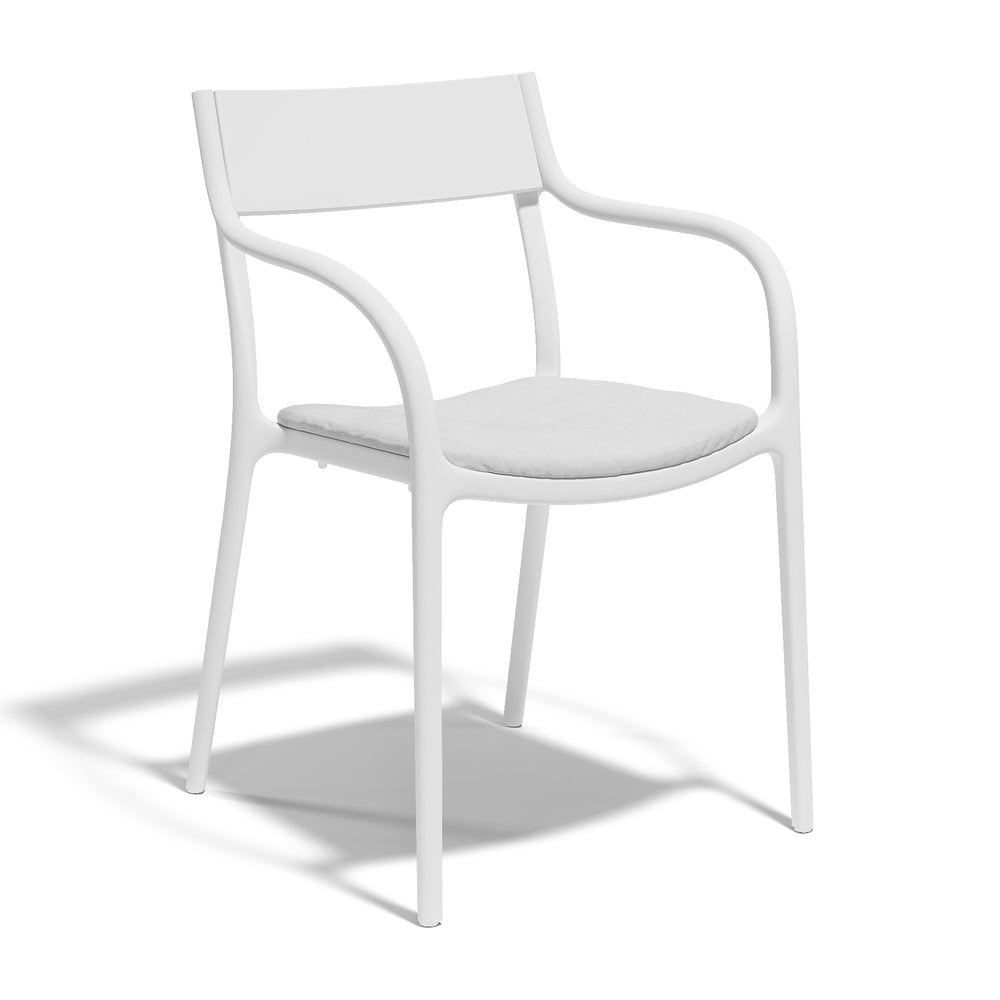 Madison Upholstered Outdoor Dining Armchair (Set of 4)