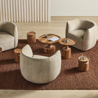 Turn Low Side Table