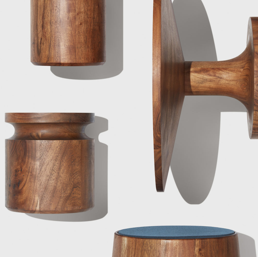 Turn Low Side Table