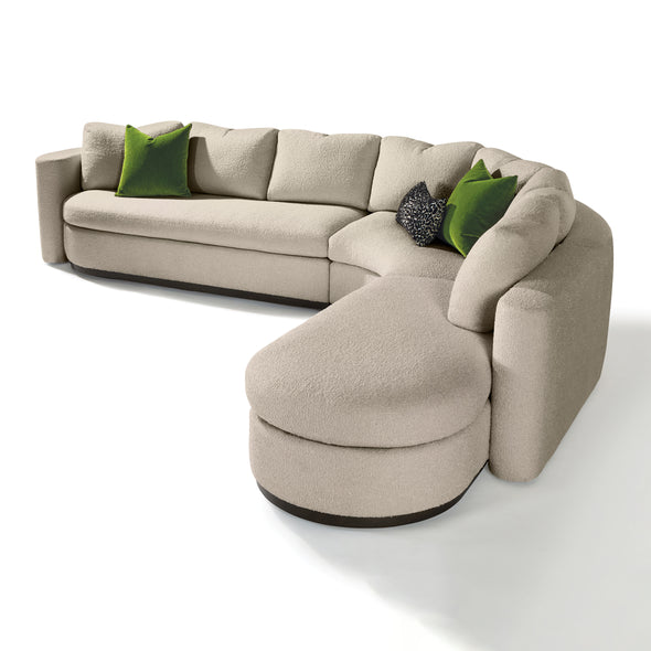 Playing Hooky Curved Sectional with Chaise