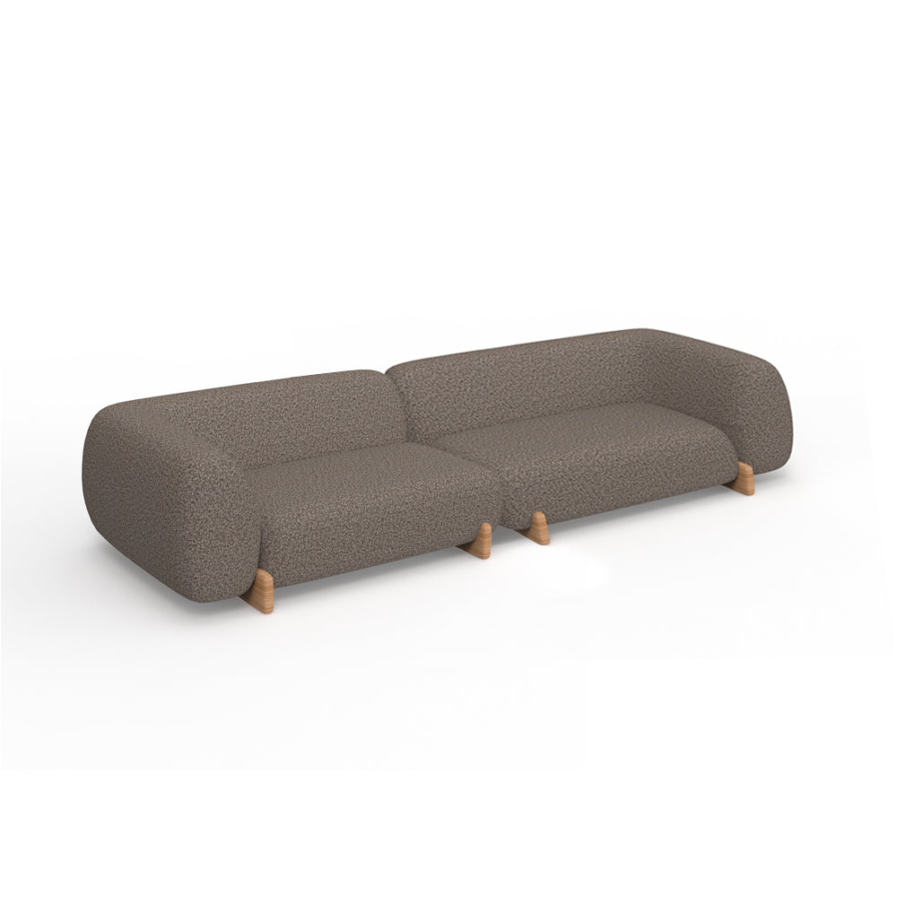 Milos 2-Piece Outdoor Sectional Sofa