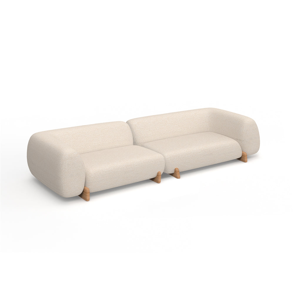 Milos 2-Piece Outdoor Sectional Sofa