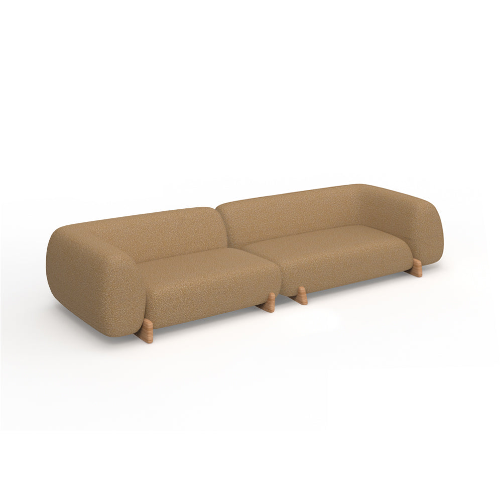 Milos 2-Piece Outdoor Sectional Sofa