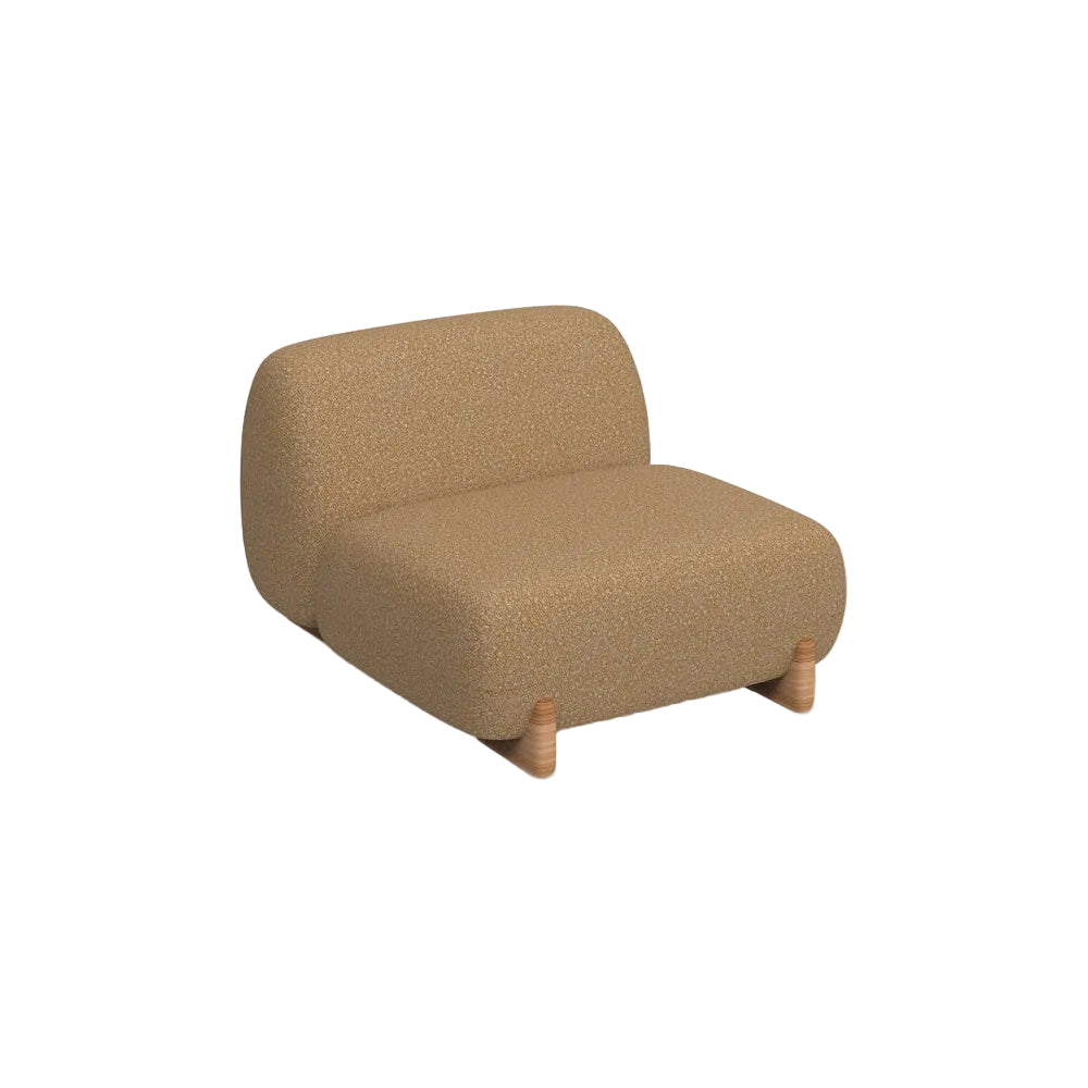 Milos Armless Outdoor Sectional Module