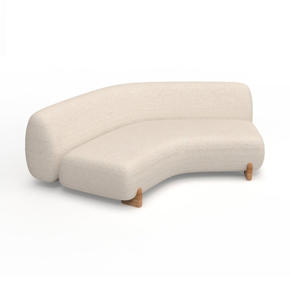 Milos 60-Degree Corner Outdoor Sectional Module