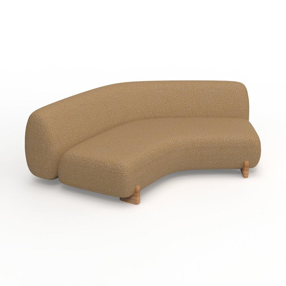 Milos 60-Degree Corner Outdoor Sectional Module