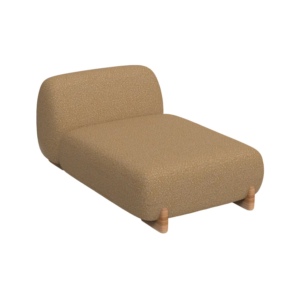 Milos Chaise Outdoor Sectional Module