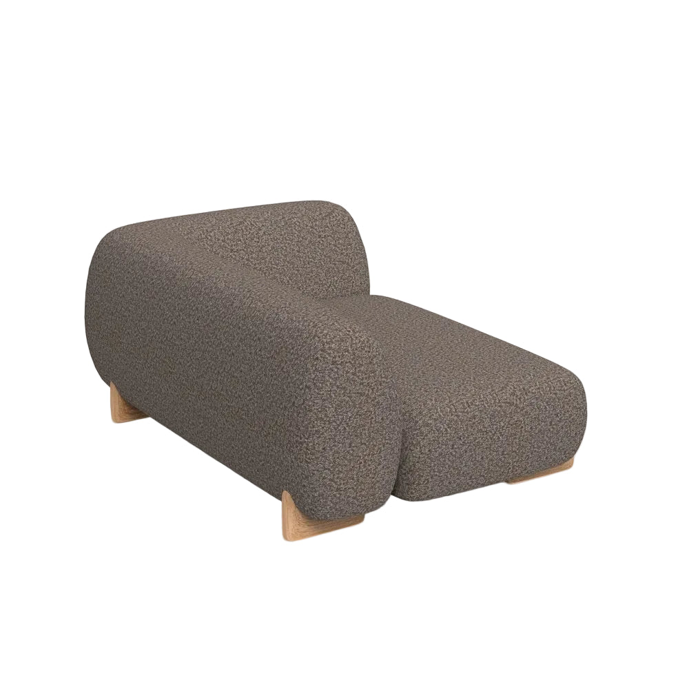 Milos Chaise Outdoor Sectional Module