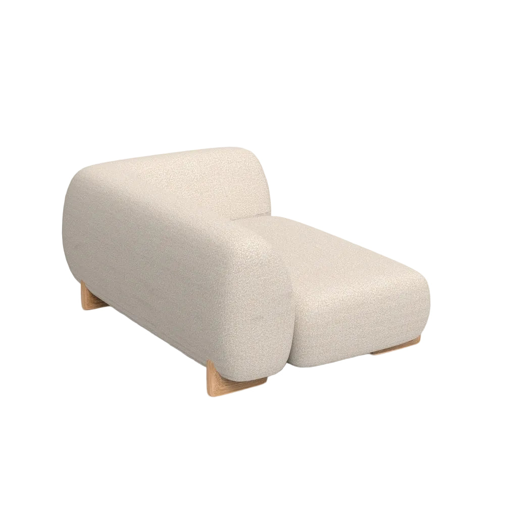 Milos Chaise Outdoor Sectional Module