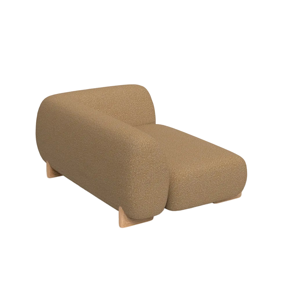 Milos Chaise Outdoor Sectional Module
