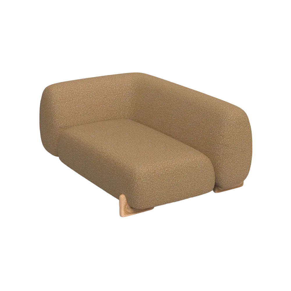 Milos Chaise Outdoor Sectional Module