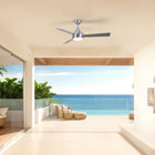 Donaire Outdoor Ceiling Fan with Light