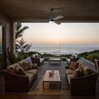 Donaire Outdoor Ceiling Fan with Light