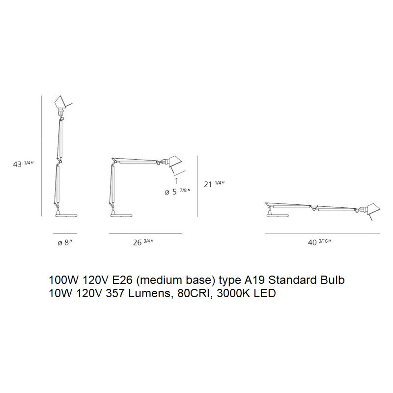 Tolomeo Mini Table Lamp