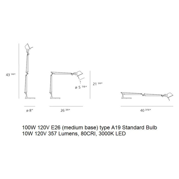 Tolomeo Mini Table Lamp