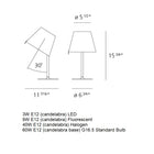 Melampo Table Lamp