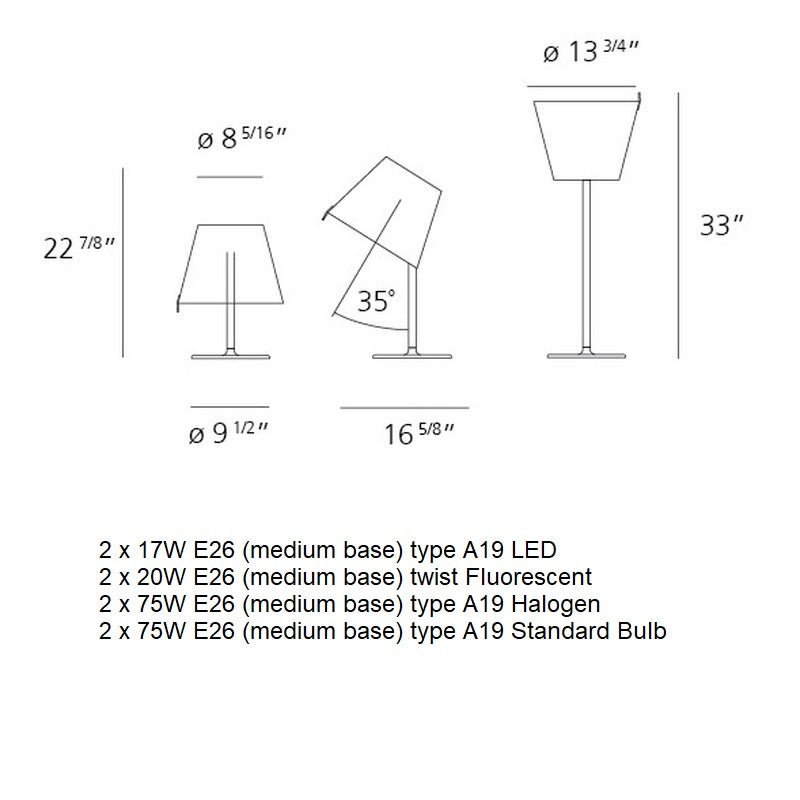 Melampo Table Lamp