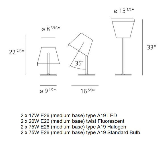 Melampo Table Lamp