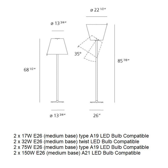 Melampo Floor Lamp