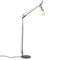 Tolomeo Reading Floor Lamp  option Aluminum/Parchment / Standard Bulb / Yes