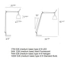 Tolomeo Reading Floor Lamp
