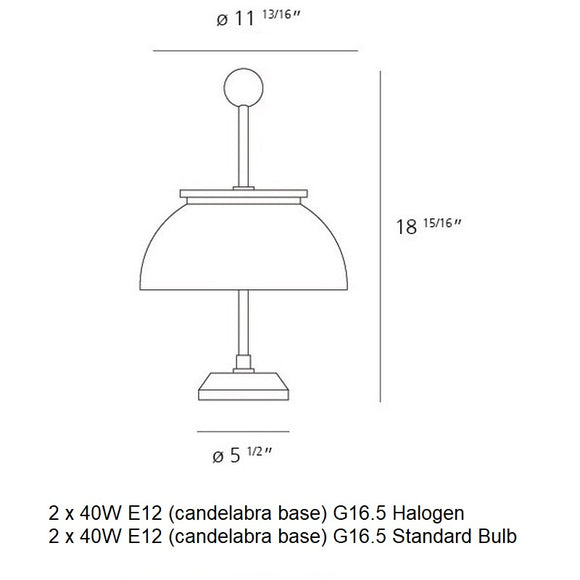 Alfa Table Lamp