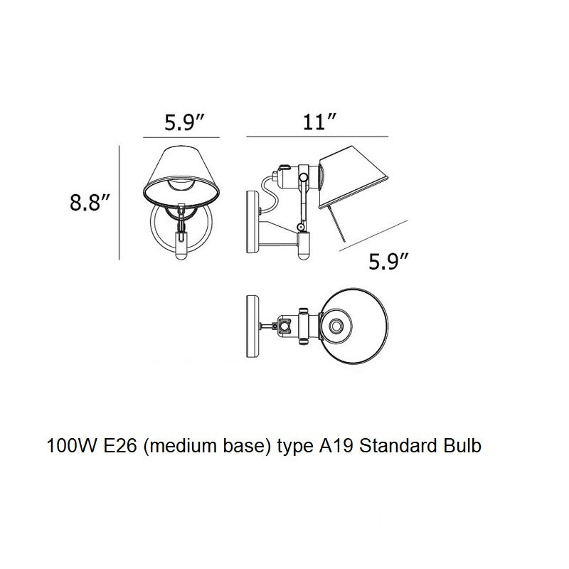 Tolomeo Classic Wall Spot