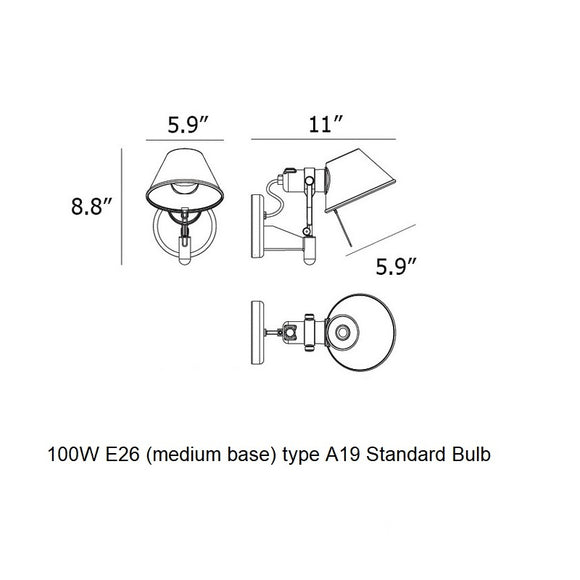 Tolomeo Classic Wall Spot