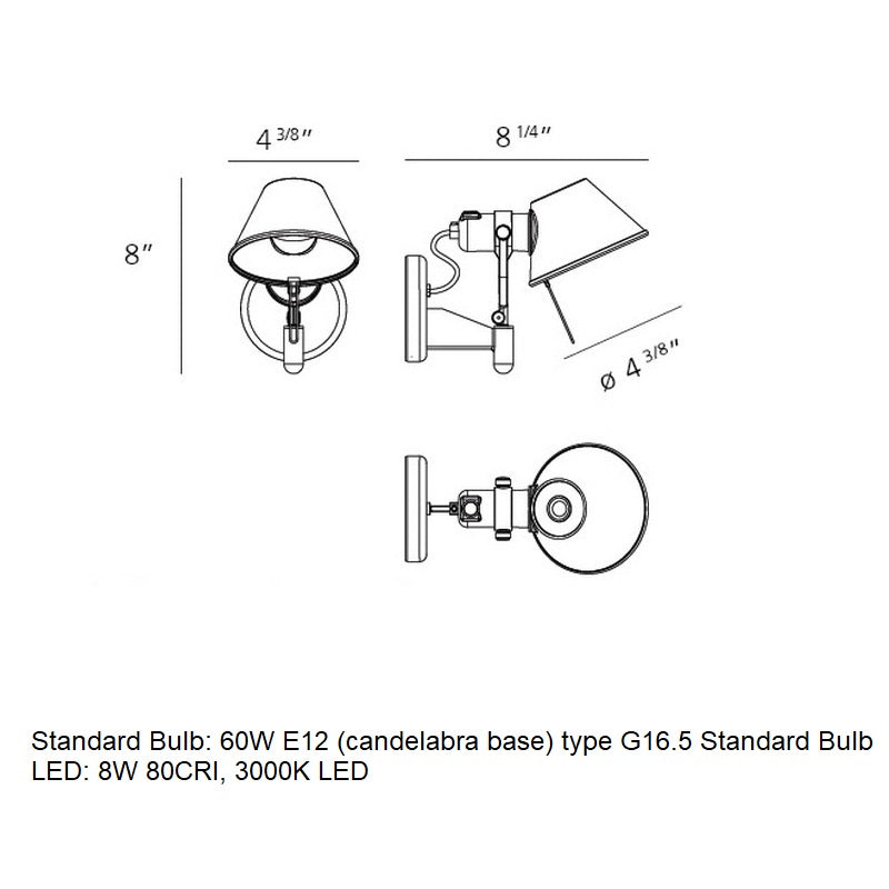 Tolomeo Micro Wall Spot
