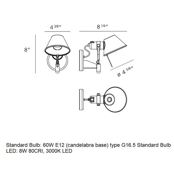 Tolomeo Micro Wall Spot