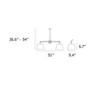 Tolomeo Double Shade Suspension