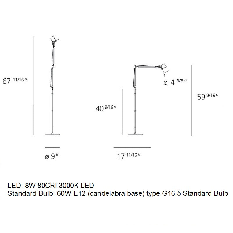 Tolomeo Micro Floor Lamp
