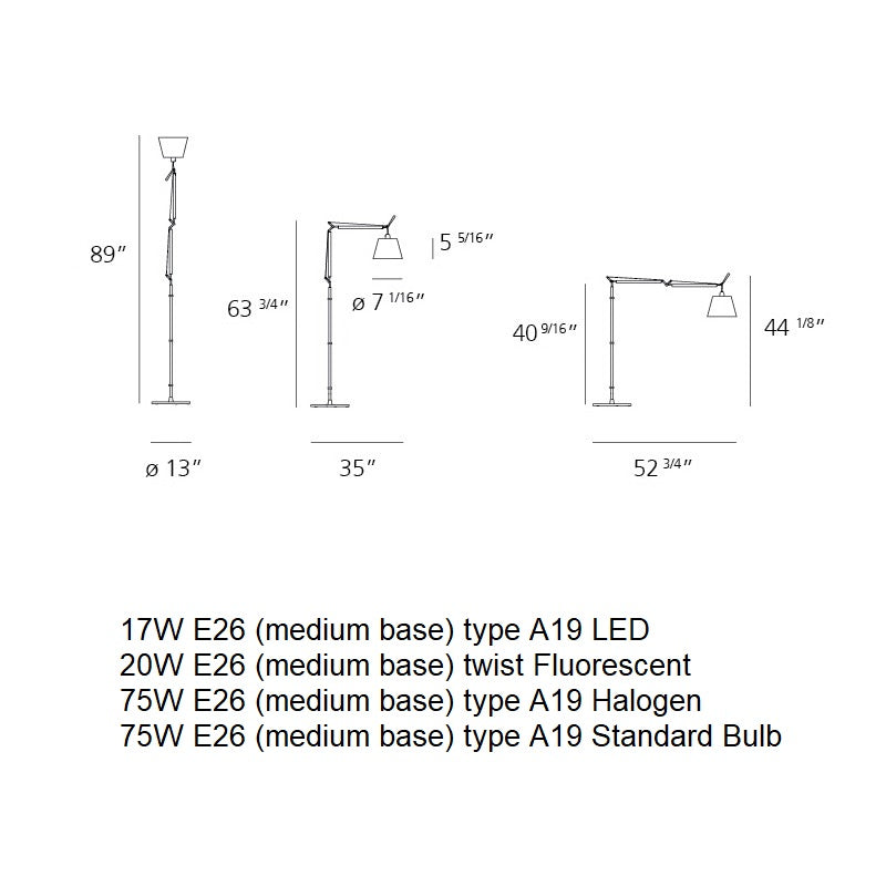 Tolomeo Floor Lamp