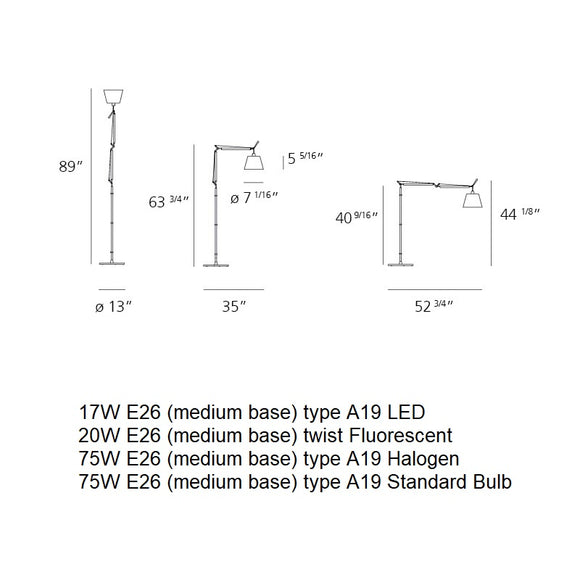 Artemide Tolomeo Floor Lamp - 2Modern