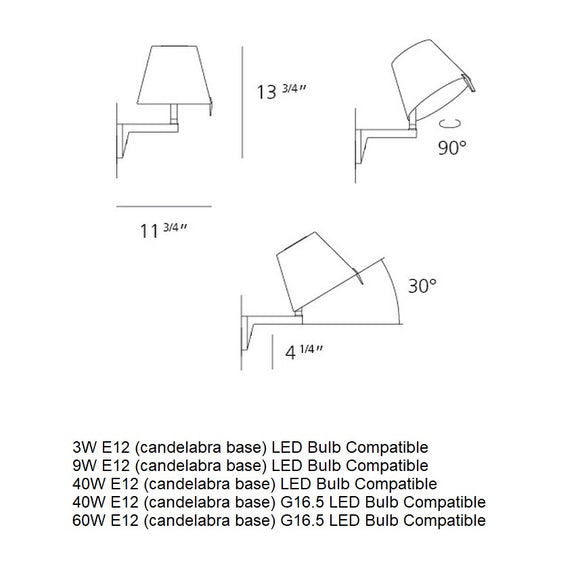 Melampo Mini Wall Light
